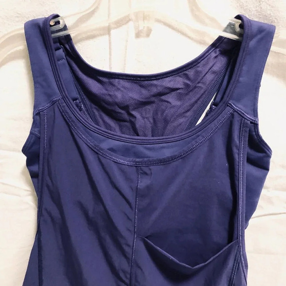 Lululemon Sport Purple Tank Top Size 4 Built In Bra - Picture 2 of 16